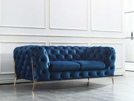 Sofa Couch Polster XXL Big Garnitur designer Couchen Chesterfield Textil 3+2+2