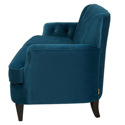 Türkis Royaler Dreisitzer Designer Luxus Wohnzimmer Sofa 3-er Couch