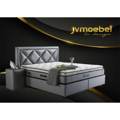 Edles Bett 3tlg Set Nachttisch Möbel Luxus Schlafzimmer Matratze Bettgestell Neu