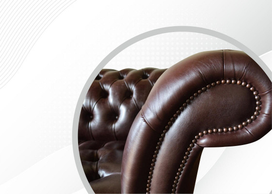 Sofas Chesterfield Polster Design XXL Luxus Sofa 4 Sitzer Leder Couchen Couch