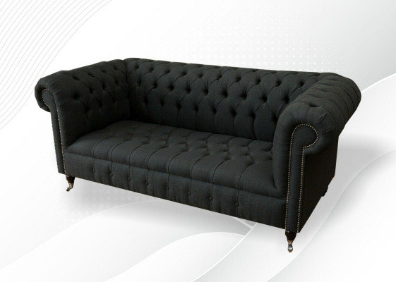 Design Couch Couchen Sofas Stoff Modern Sofagarnitur 3-er Dreistzer Polster