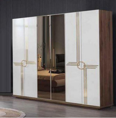 Kleiderschrank Schlafzimmer Holz Klassischer Schrank Möbel Schränke