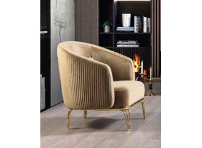 Sessel Modern Couch Sofa Relax Stoff Lounge Textil Sitzer Luxus Sitz Polyester