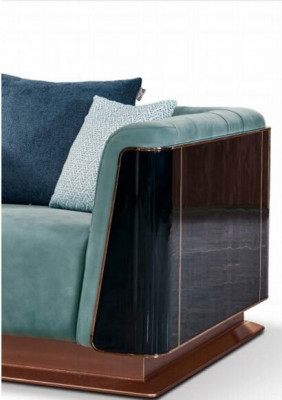 Chesterfield Sofa Leder Dreisitzer Couch Polster Design Möbel Luxus
