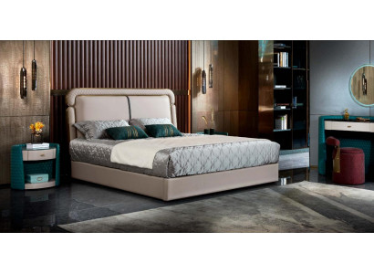 Schlafgarnitur Konsolentisch Hocker Nachttisch Bett Schlafzimmer Möbel