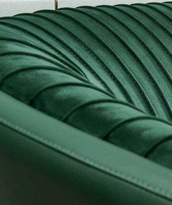 Ecksofa Dunkelgrün Wohnlandschaft Couch Eckgarnitur Leder Kreative Möbel Design