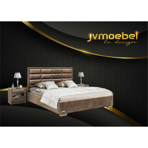 Edles Bett 3tlg Set Nachttisch Möbel Luxus Matratze Schlafzimmer Bettgestell Neu