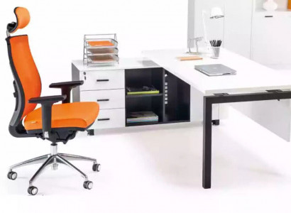 Exklusiver weißer Eckschreibtisch Schreibtisch Tische Möbel Tisch Möbel