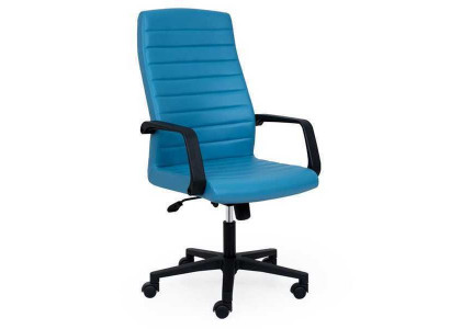 Luxus Kunstleder Bürostuhl Gaming Stuhl Bürostuhl Neu Drehstuhl Blau neu