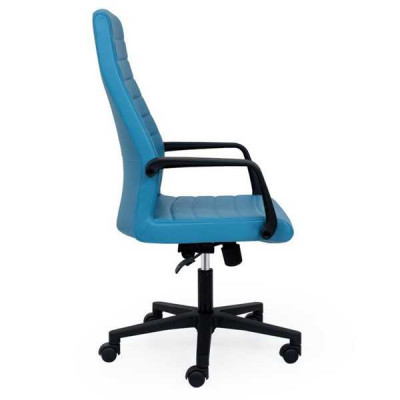 Luxus Kunstleder Bürostuhl Gaming Stuhl Bürostuhl Neu Drehstuhl Blau neu