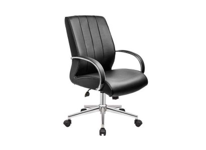 Sessel Kunstleder Polster Drehbar Computer Stühle Möbel Büro Stuhl Chefsessel
