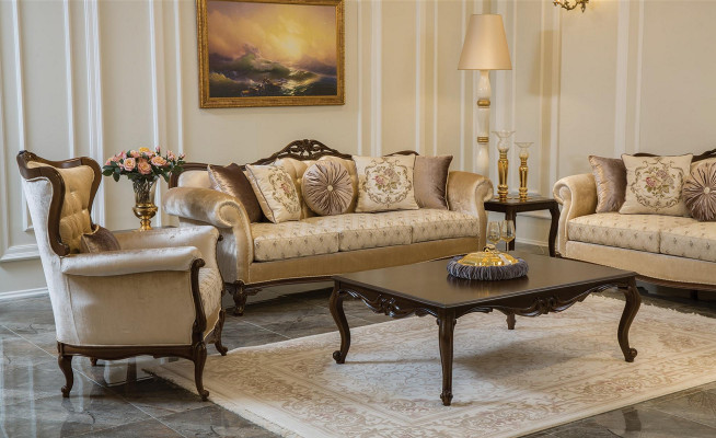 Luxus Couchtisch Tisch Wohnzimmer Holz Tische Beistell Couchtische Neu