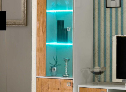 Vitrine Glas Schrank Vitrinen Wohnzimmer Schau Schränke Italienische Möbel NEU