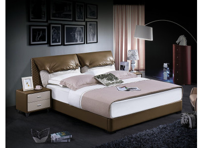 Klassisches 3 tlg. Schlafzimmer Set Klassisches Bett + Nachttisch Doppelbett Neu