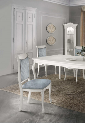 Design Lehn Stuhl Stühle Polster Polster Esszimmerstuhl Wohnzimmer Holz