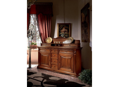 XXL Buffet Kommode Kommoden Schrank Barock Rokoko Anrichte Konsole Massivholz