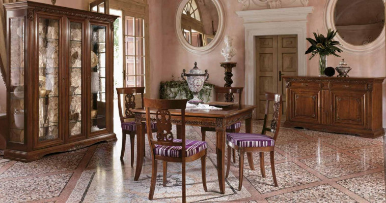 Esstisch Esstische Tische Tisch Design Klassischer Holz Barock Rokoko Möbel neu