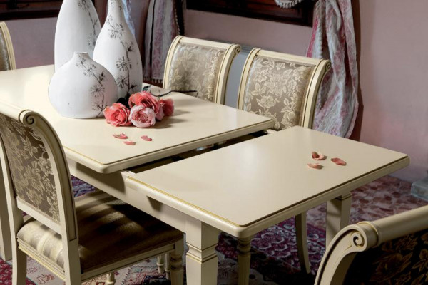 Esstisch Tisch + 4x Stühle Gruppe Esszimmer Massivholz Garnitur 5tlg. Set Möbel
