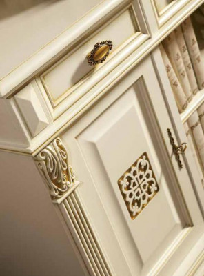 Schreibtisch Büro Tisch Klassischer Designer Office Tische Barock Rokoko Neu