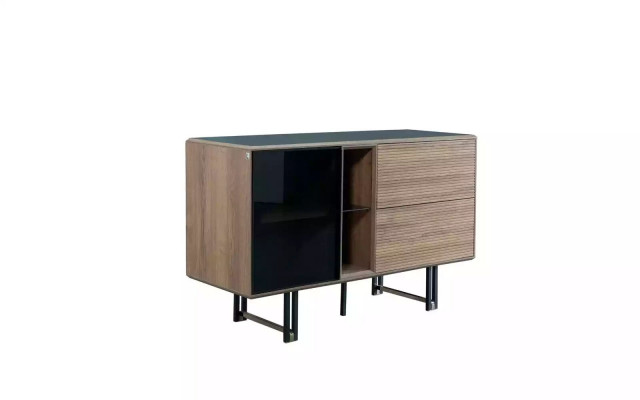 Schlafzimmer Set Loft Design Bett Schrank Betten Kommode Nachttisch 5tlg