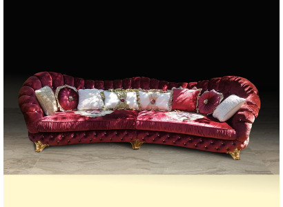 Eckcouch Polster Sofa Couchen Sitz Möbel Eckgarnitur Sofas Wohnlandschaft Runde