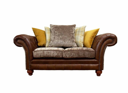Sofa 2 Sitzer Klassische Chesterfield Couchen Polster Zweisitzer Sitz