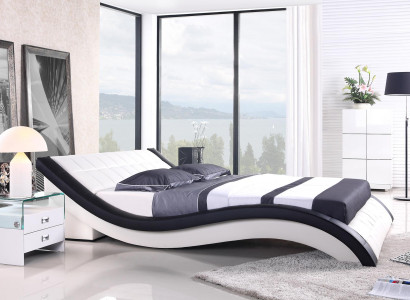 Doppel Hotel Betten Ehe Schlafzimmer Textil Bett Polster Design Luxus