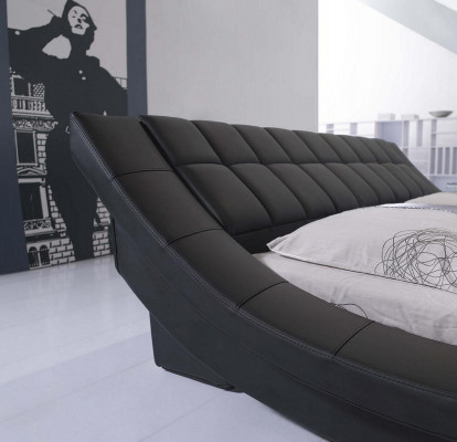 Betten Doppel Ehe Schlaf Zimmer Luxus Designer Bett 180x200 Leder Hotel