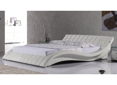 Betten Ehe 180x200cm Schlaf Zimmer Leder Doppel Bett Polster Design