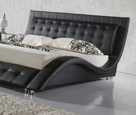 Betten Doppel Modernes Ehe 180x200 Moderne Neu Design Leder Bett
