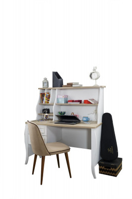 Luxus Schreibtisch Holz Möbel Design Tisch Einrichtung Designer Tische