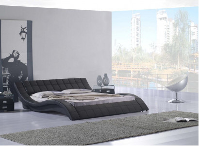 Doppel Hotel Betten Ehe Schlaf Zimmer Leder Bett Polster Design Luxus