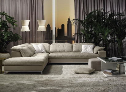 Design Ecksofa L-form Modern Sofas Textil Couch Wohnzimmer Modern Sofa Neu