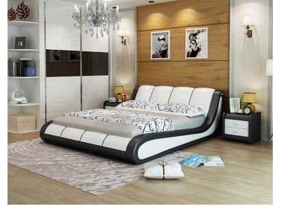 Betten Luxus Schlafzimmer Möbel Doppel Bett Design Stoff Hotel Blaue