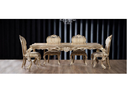 Tisch Esszimmertisch Esstisch Esszimmer Holz Tische Barock Ess Luxus Möbel Neu
