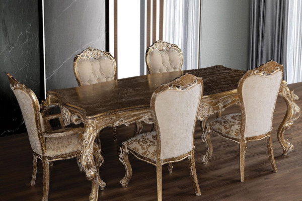 Esszimmer Garnitur Esstisch Stuhl Tische Essgruppe Sideboard 11tlg