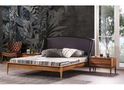 Moderner Holz Nachtitsch Beistelltisch Schlafzimmer Ablage Möbel Luxus