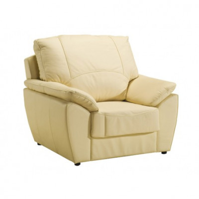 Klassische Wohnzimmer Garnitur 3+1+1 100% Vollleder Couch Sitz Polster