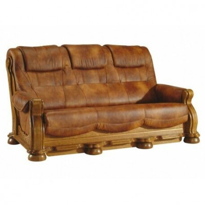 Sofagarnitur 3+1+1 Sitzer Klassischer Wohnlandschaft Sofas Couchen Polster Neu