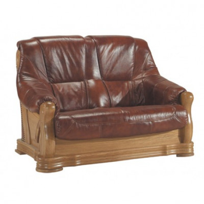 Robuste Leder Sofagarnitur 3+2 Sitzer Moderne Wohnzimmer Couchen