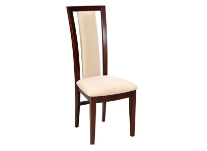 Design Polster Set 4x Sessel Stuhl Holz Textil Stühle Gastro Esszimmer Stoff