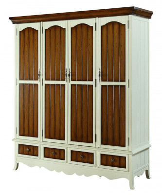 Schlafzimmer Holz Kleiderschrank 3 türiger Wandschrank Schrank Kleiderschränke