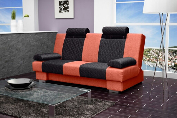 Couch Schlafsofa Textil Big Sofa Couchen Polster Multifunktion Zweisitzer