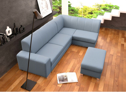 Sofa Schlafsofa Designer Sofa mit Bettfunktion + Bettkasten Ecksofa Couch NEU