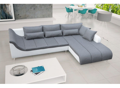 Schlafsofa Eck Sofa Couch Bettfunktion Polster Eck Schlaffunktion Neu Garnitur