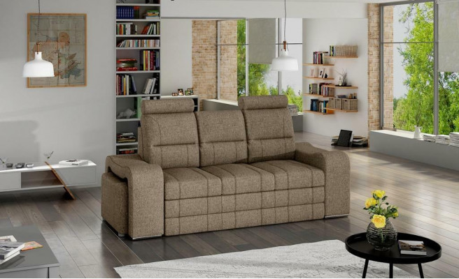 3 Sitzer Sofa Couch Polster Couchen Sofas 3 Sitzer mit Hocker Garnitur Polster
