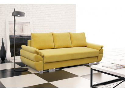 3-Sitzer Schlafsofa mit Klappcouch und Schlaffunktion inklusive Bettkasten