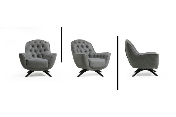 Luxuriöse Wohnzimmer Sitzmöbel Designer Dreisitzer Chesterfield Sessel