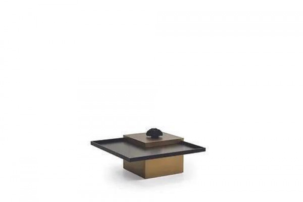 Modernes Couchtisch-Set Wohnzimmer Luxus Möbel 3x Holz Beistelltische