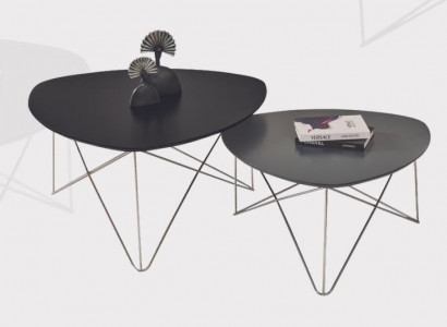 Couchtisch Schwarz Wohnzimmertisch Luxus Couchtische 2х Beistelltisch Tisch neu